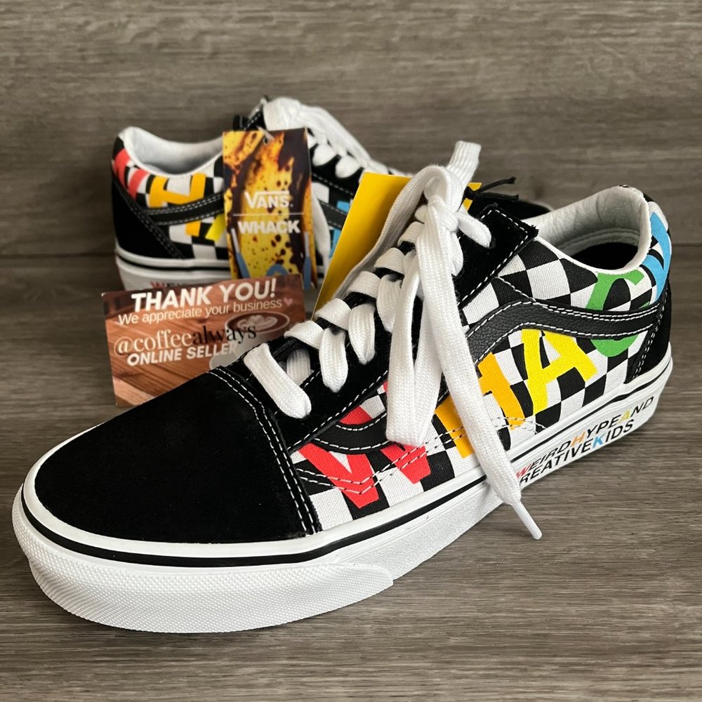 Vans x Tierra Whack Old Skool Checkerboard Multicolor Size 7 Women's NWB